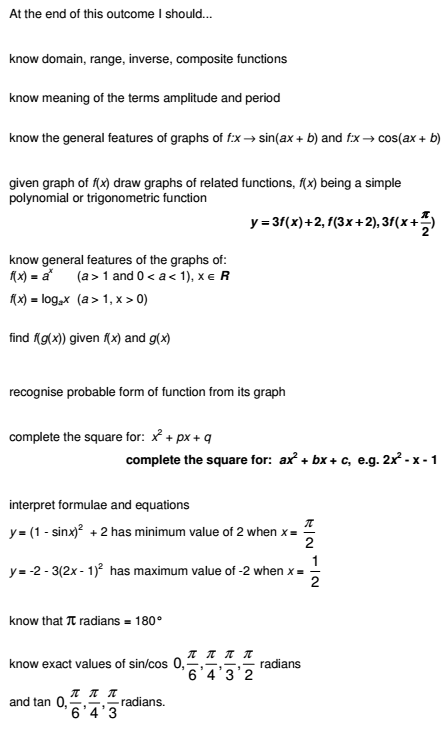 functions